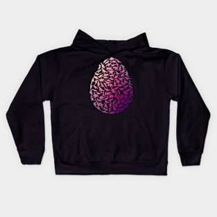 Colourful Dinosaur Egg Kids Hoodie